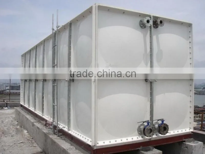FRP/GRP Fiberglass Fire Protection Water Storage Tank