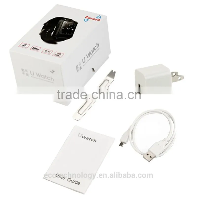 U8 1.48" Capacitive Touch Screen Bluetooth smart watch supporting smart phone and multi languages