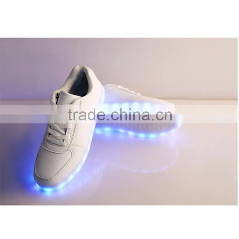 waterproof adult fashion led shoes strip flashing led shoes