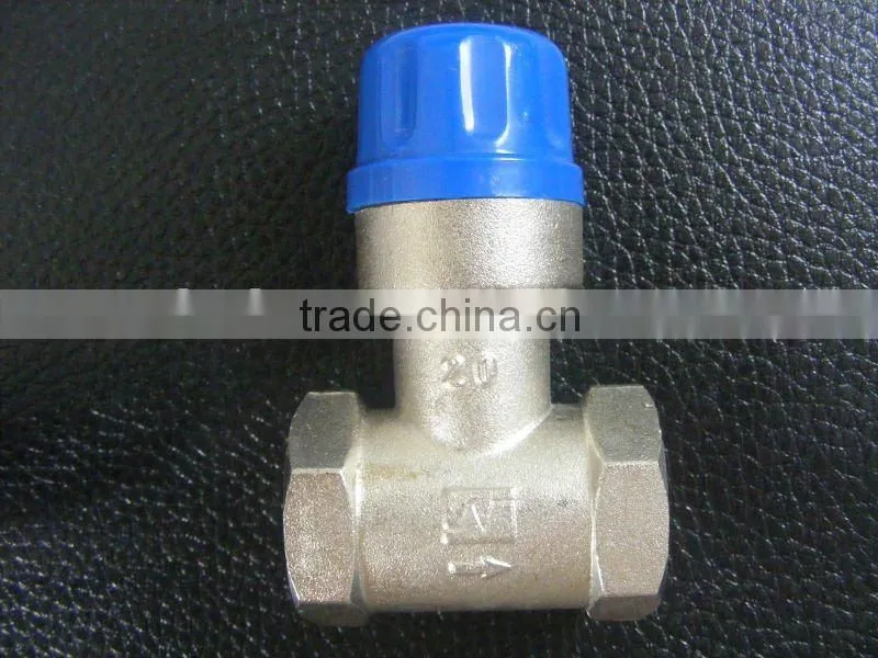 brass 3/4" Solar heater antifreeze valve for solar heaters