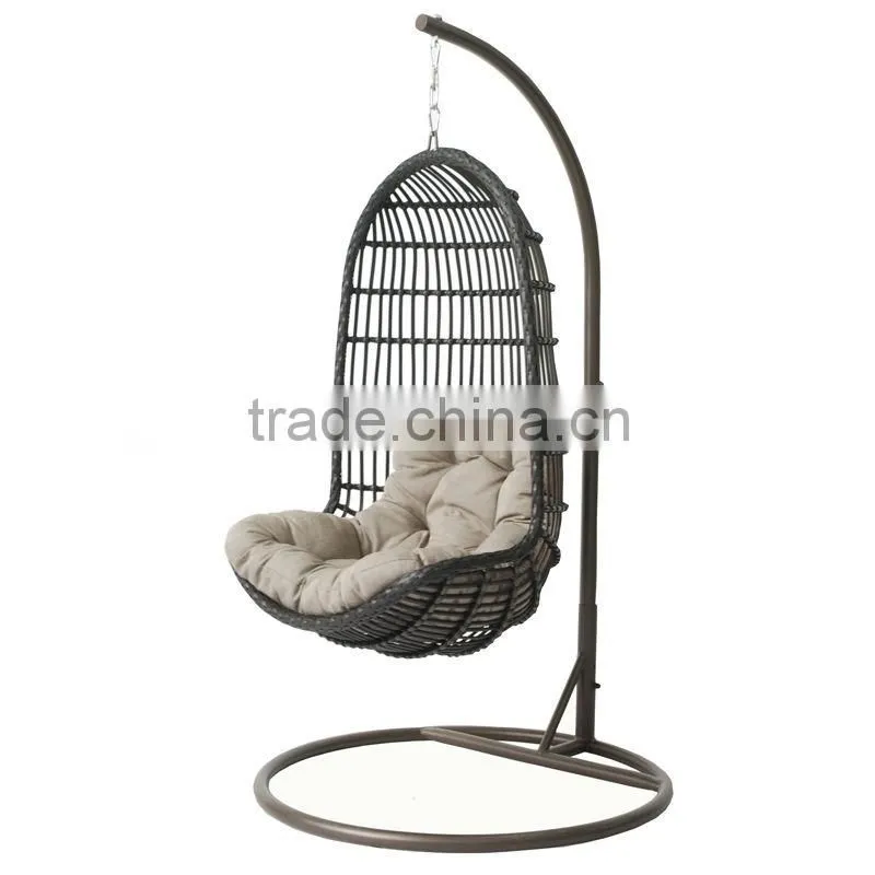 Granco KAL913 different color rattan hanging egg chair