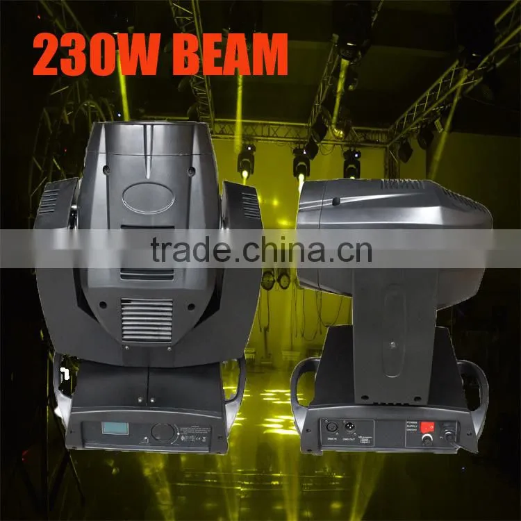 230w osram 7r 230 moving sharpy beam light