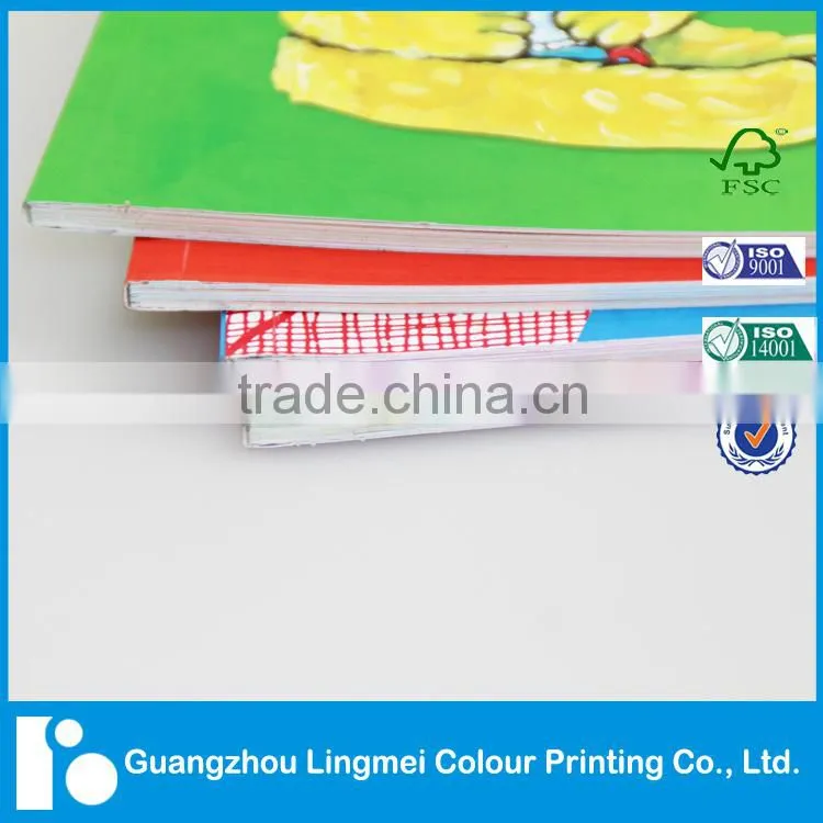 Quality Custom Colorful Softcover Child Book Factory Print