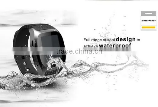 Luxury waterproof smart watch,android smart watch phone with BT Dial
