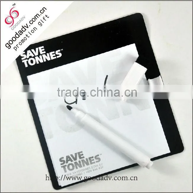 OEM product hot selling fridge magnetic memo pad for 2014