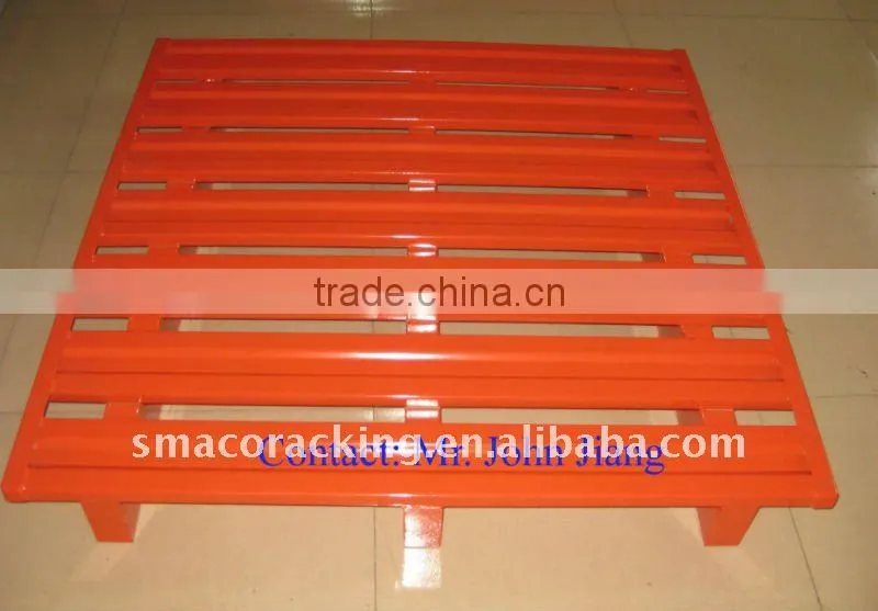 Warehouse steel pallet