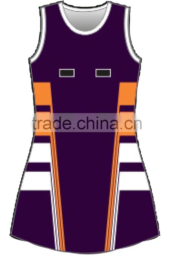 Sublimation popular wear netball dress