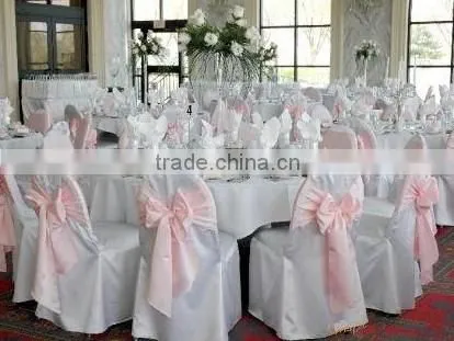 cheap wholesale colorful polyester chair cover for wedding banquet