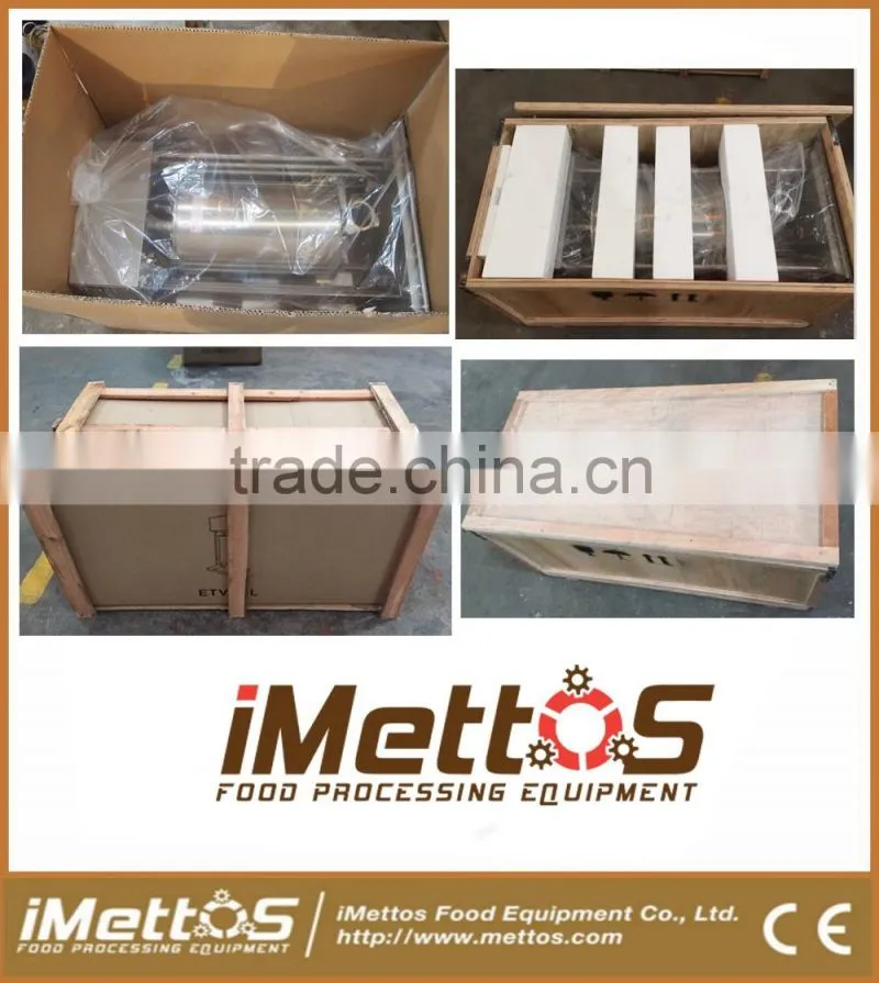 iMettos Electric sausage stuffer with 4 sausage nozzles