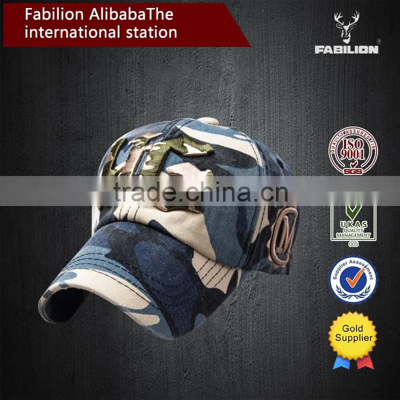 2015 Camouflage Stereo embroidery Leisure time of military cap
