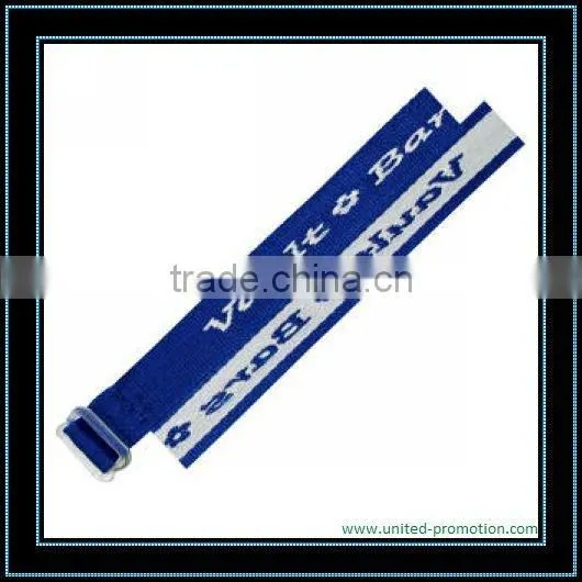 promotional woven wristband