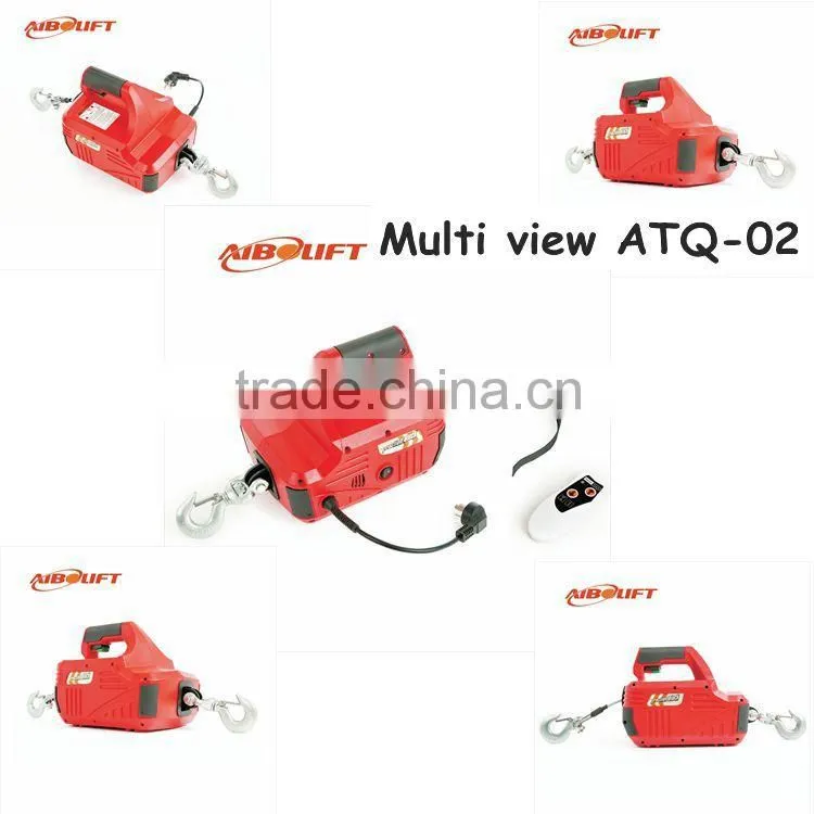 electric winch 450kg mini tractor block remote control