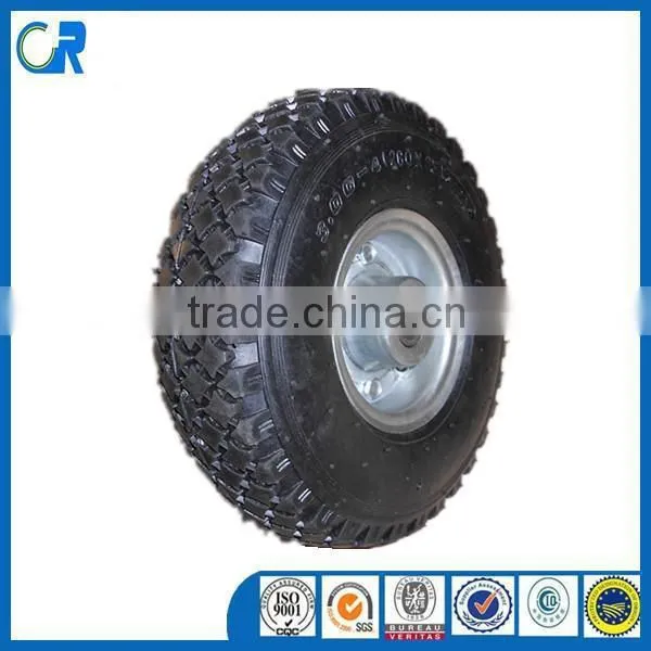 Folding hand trolley wheel