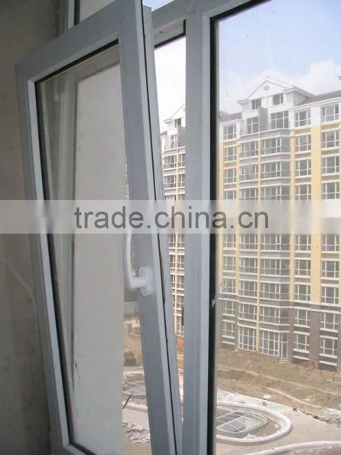 pvc tilt and turn inward windows, high quality house window