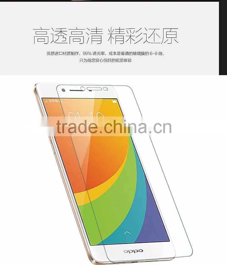 Tempered Glass Cost Per Square Foot Screen Protector Tempered Glass Manufacturer For OPPO R7s