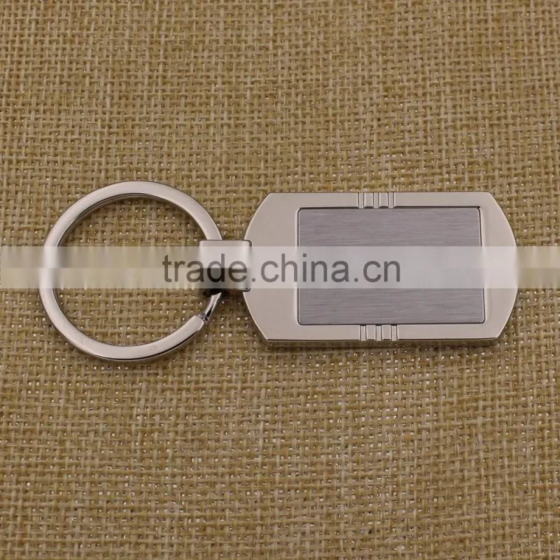 Promotion gifts custom metal blank key tag