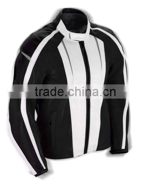 Mens Two Tone Leather Jacket, High Quality Leather Motorbike Jackets, Motorcycle Leather Jackets