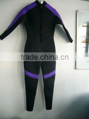 5mm Neoprene Men Fullsuit Back Zip Diving Wetsuit