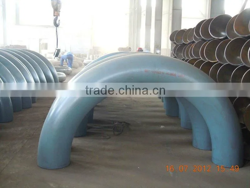ISO standard fabricated pipe bend