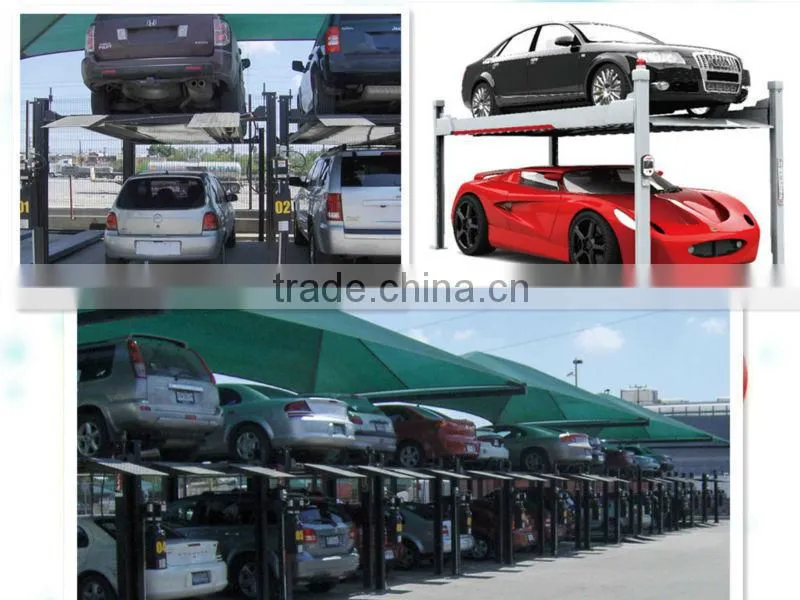 Portable garage 2 levels car parking lift