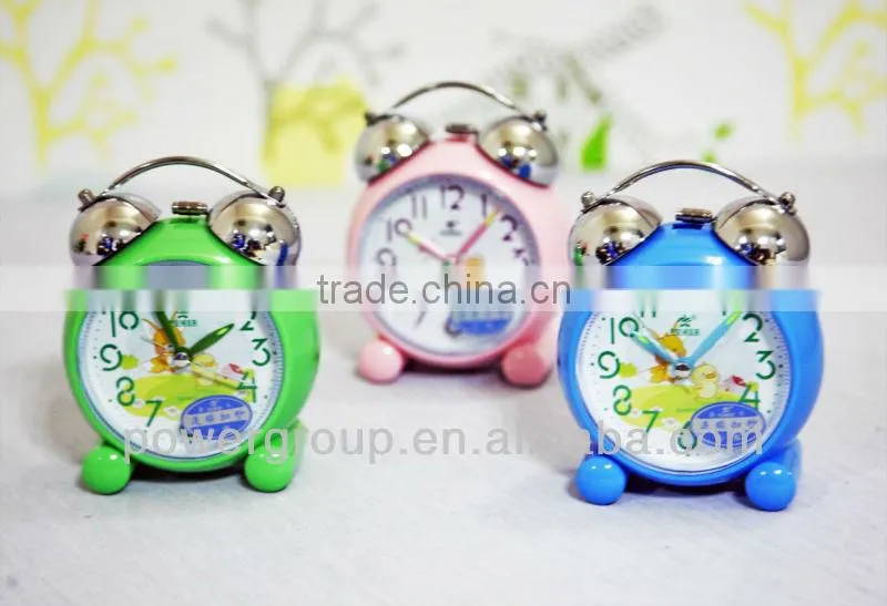sweet lovely alarm clock with two bells