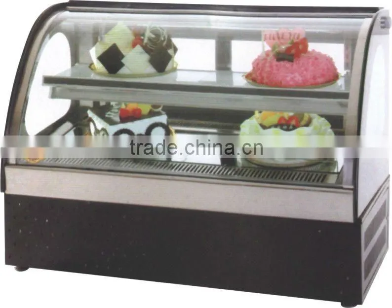 commercial cake display freezer