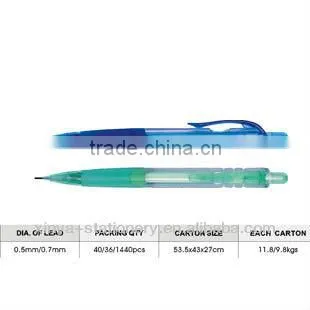 mini mechanical pencil, plastic mechanical pencil,students' pen