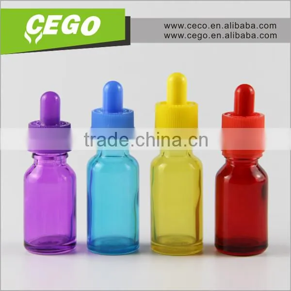 30 ml black ejuice amber clear round glass dropper bottle