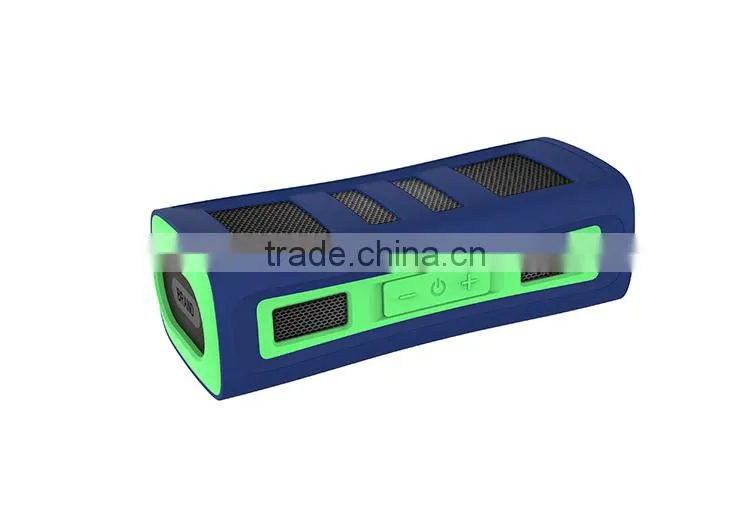 2016 Waterproof IPX67 Speaker Outdoor Sport Portable Bluetooth Speaker From Factory With two speakers