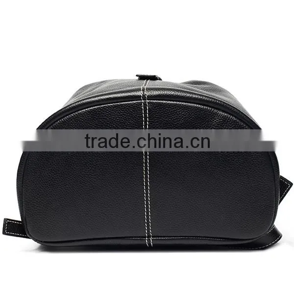 Elegance Western popular style girls leather backpack bags