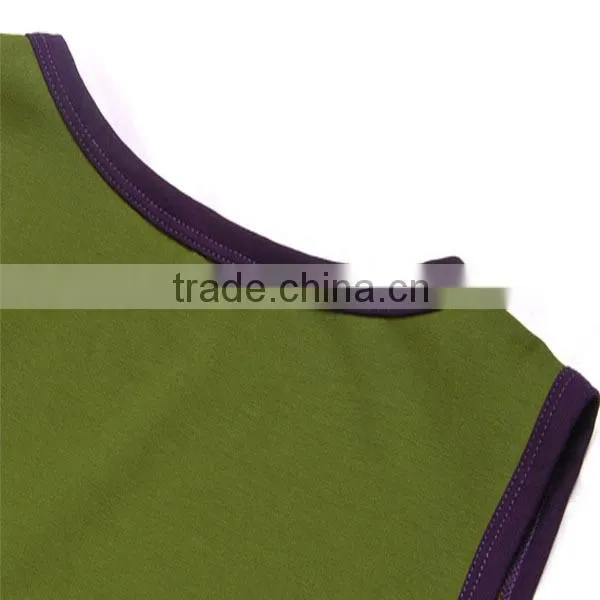 Hot Sale! 2014 New Fashion Design Casual Blank Blank Man Vest (lyt-04000195)