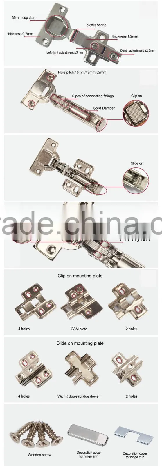 China alibaba sales spring loaded door hinge supplier on alibaba/Direct buy china spring loaded door hinge