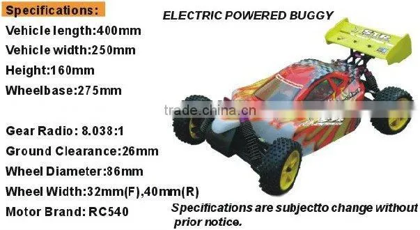 1/10 Electric Off Road rc car Buggy