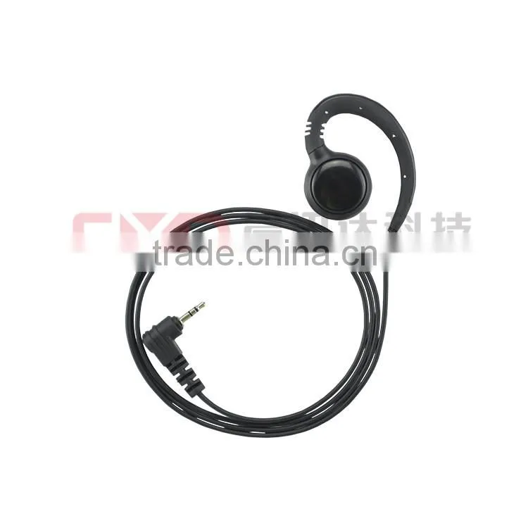 Fashion design saft ear hanger swivel receive only earpice for VX-160 radio
