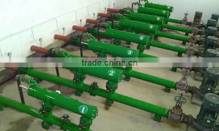 Helical scan self-cleaning water filters agriculture machinery equipment
