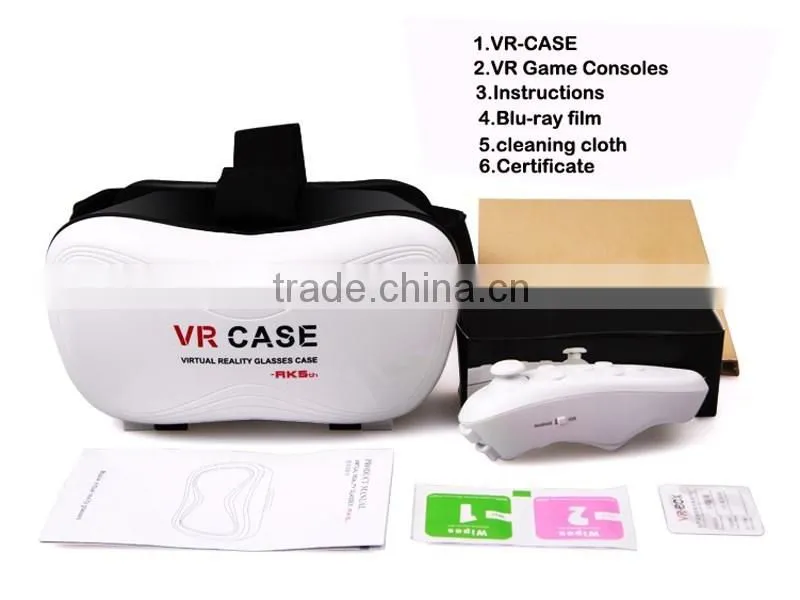 VR Case 3D Glasses For PC Games Movies 3D VR Virtual Reality Headset VR Case