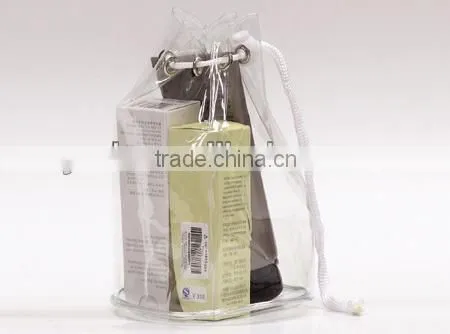 Clear PVC packaging bag /String bag