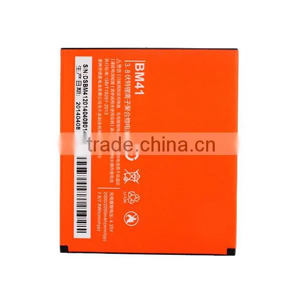 New orginal Red rice battery hong mi mobile phone batteries bm41 battery electroplax
