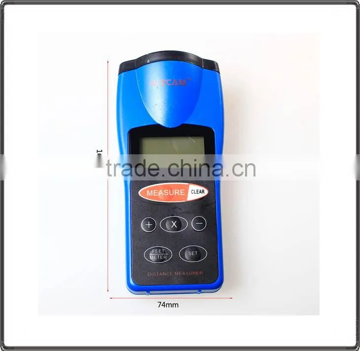 LCD Screen Range Finder With Laser Pointer distance meter