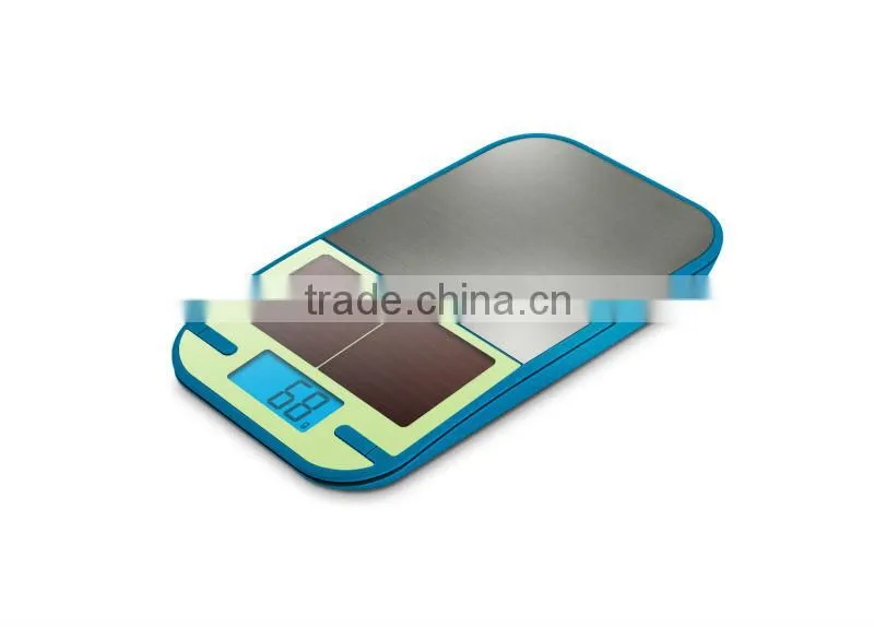Solar kitchen scale-Short time charge up