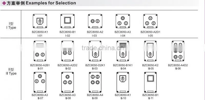 BZC8050- Explosion proof control station