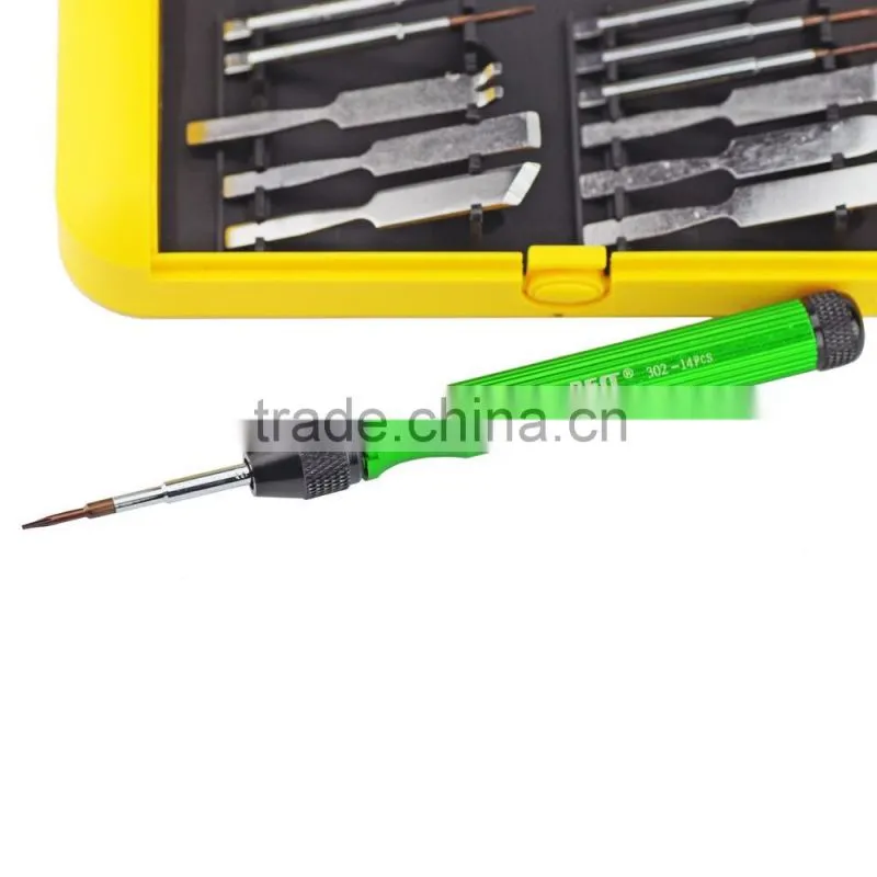 14 in 1 Professional Precision Screwdriver Set Disassemble Repair Tools Kit For iPhone For iPad - BST-302