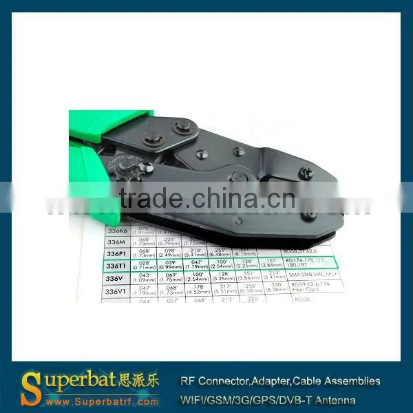 Crimper crimping tool RG174 RG178 RG179 RG180 RG187 RG196 RG316 high pressure hose crimping machine