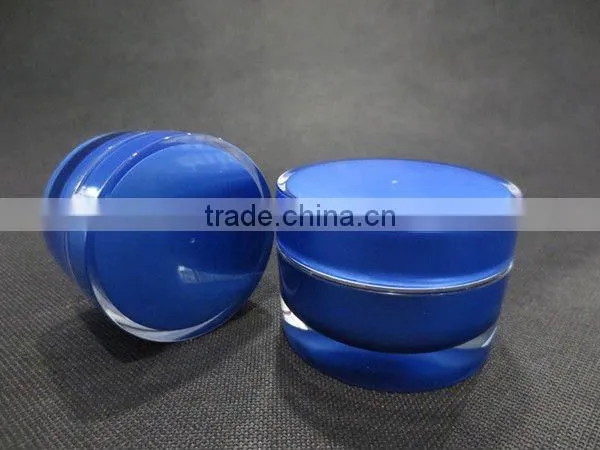 Plastic Cosmetic Bottle, Square Shaped Acrylic Lotion Pump Bottle and Round Shaped Acrylic Cream Jar