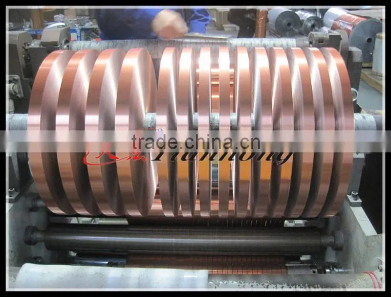 copper foil for cables shielding
