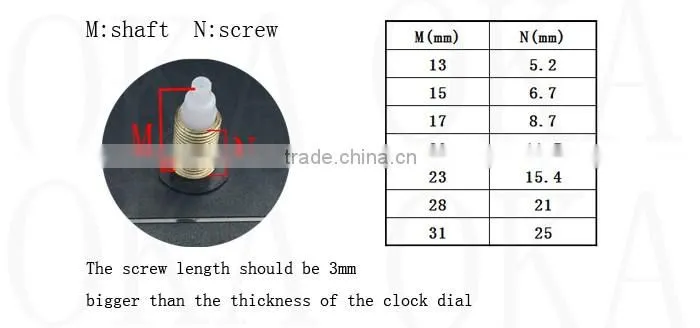 silent Sweeping Clock Movement Plastic Quartz Wall Clock