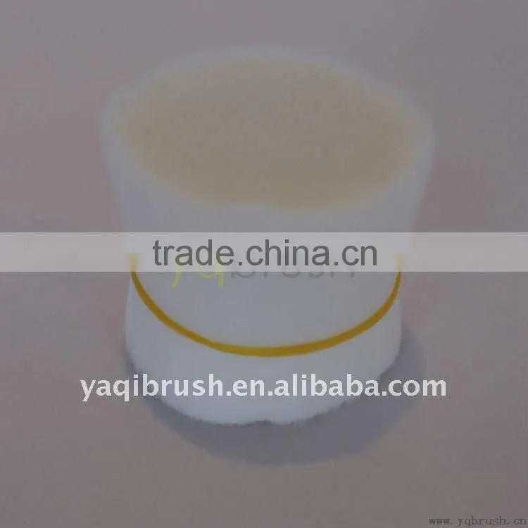 green synthetic hair for brushes