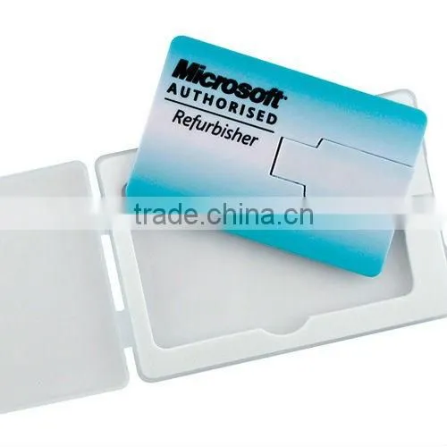 2016 Transparent plastic USB memory card usb flash drive