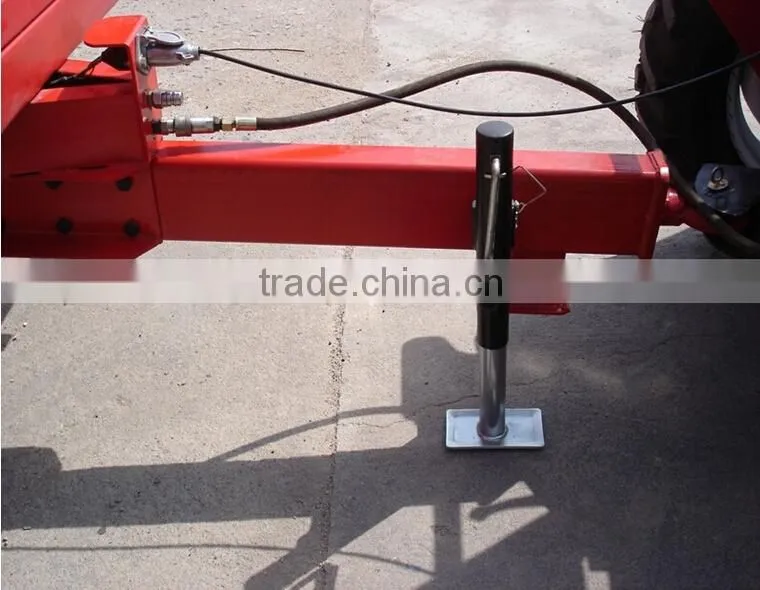 Highquality 7CX-5TD 5 Ton Hydraulic tipping Four wheel Farm Trailier with CE certificate for sale