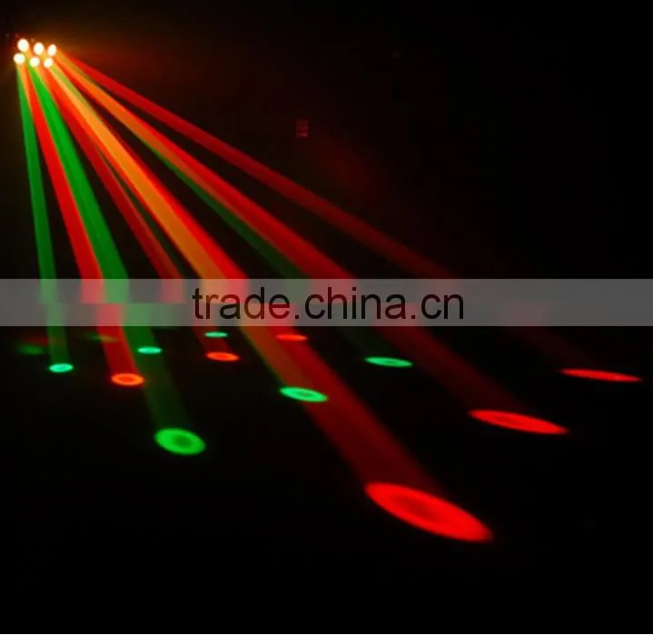 factory 24x3w rgbw 6 hole dmx disco led dj light stage lighting pro
